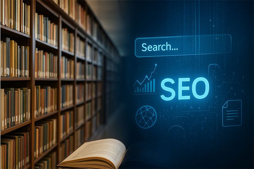 5 zákonů knihovnictví versus SEO