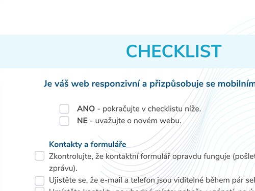 E-book zdarma - náhled checklistu